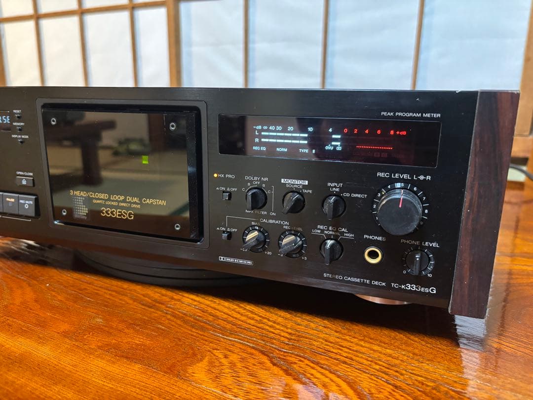 SONY TC-K333ESG カセットデッキ