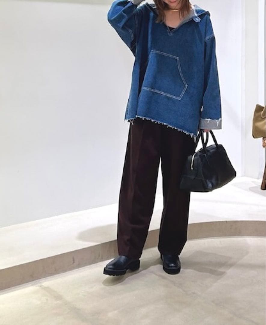 Whim Gazette デニムフーディー