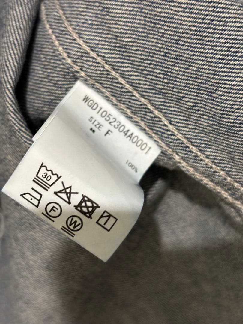 Whim Gazette デニムフーディー