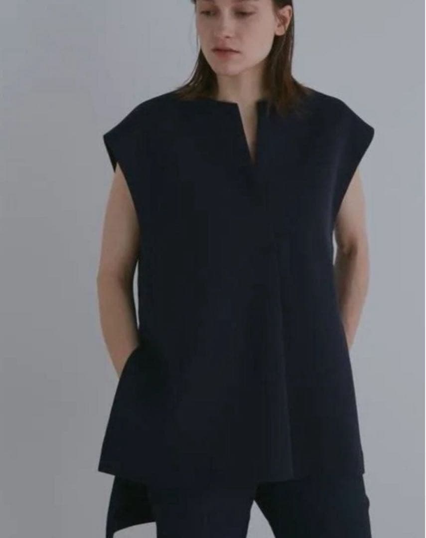 美品✨LE PHILブラック マトラッセトリプルクロスジレ