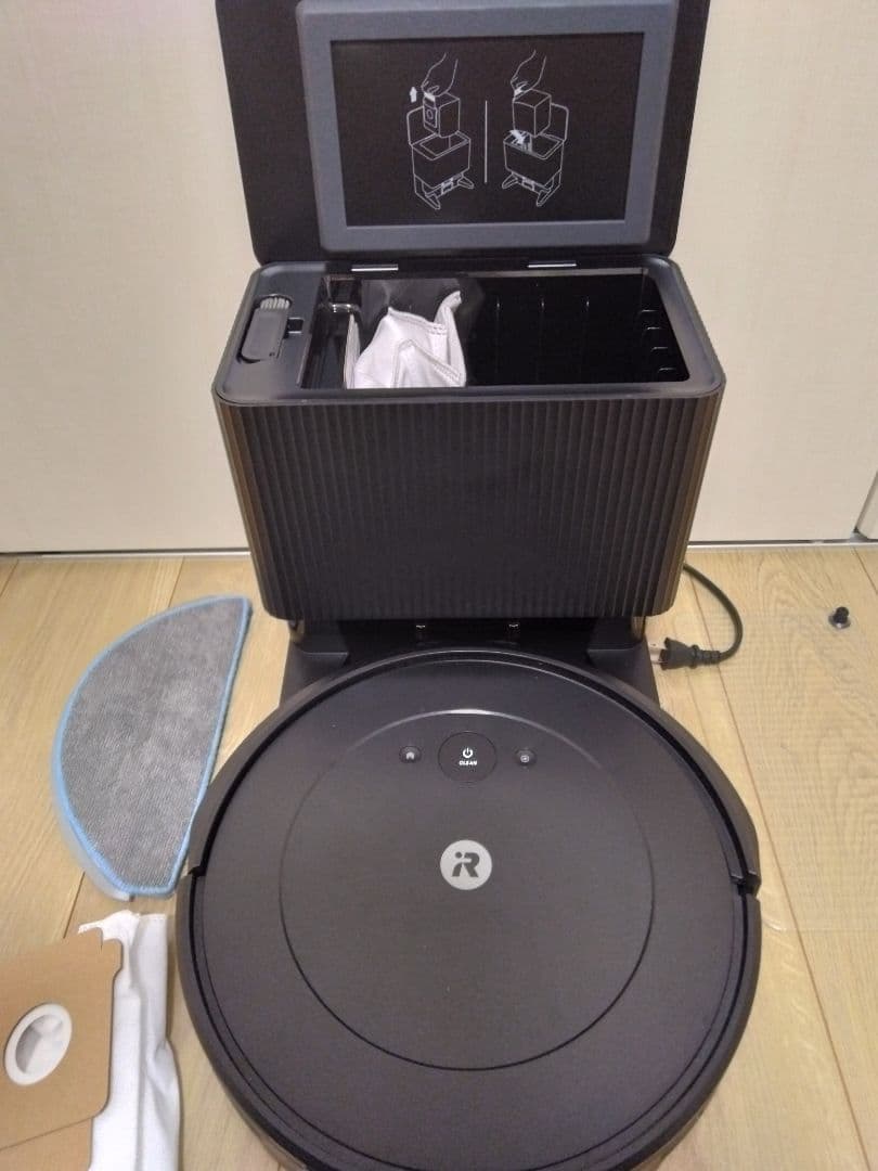 【使用80時間】Roomba Combo 2 Essential + 黒色B1