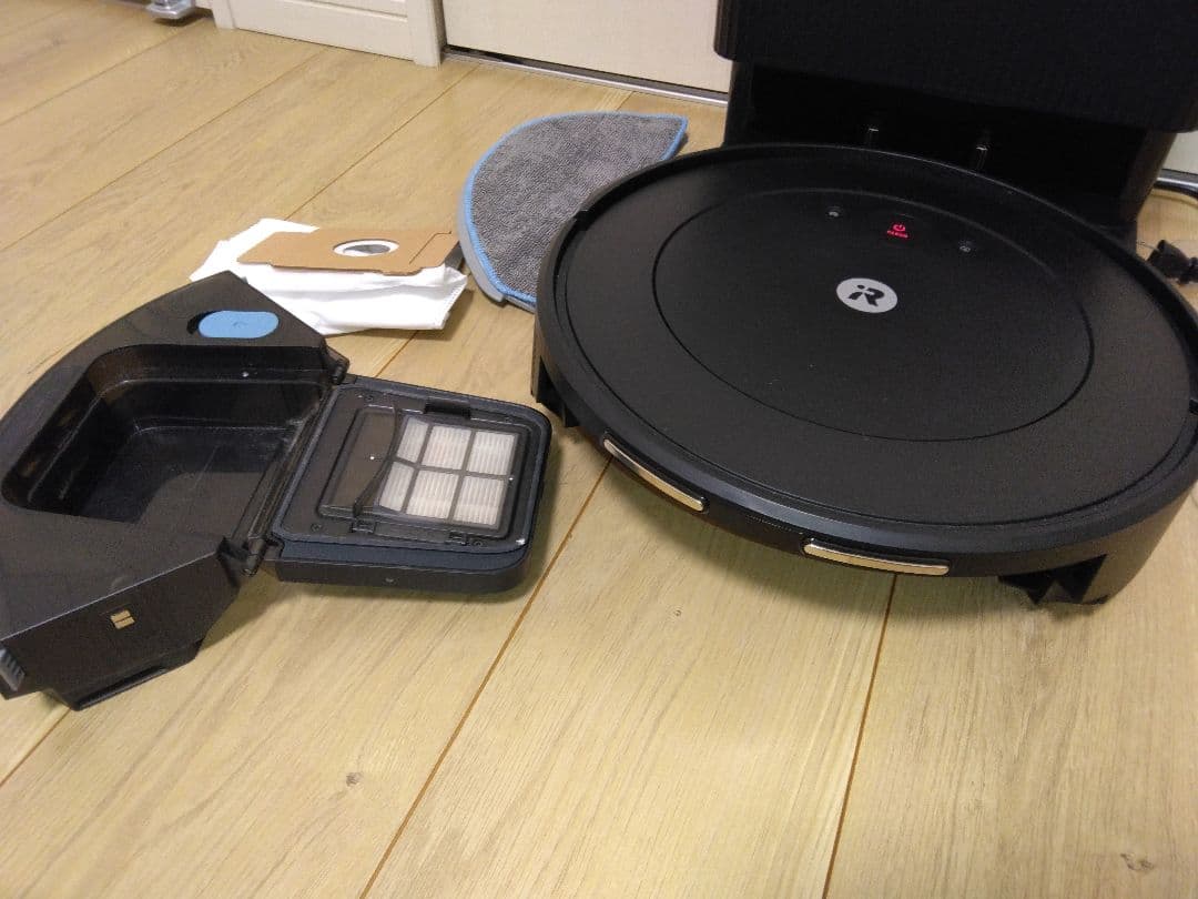 【使用80時間】Roomba Combo 2 Essential + 黒色B1
