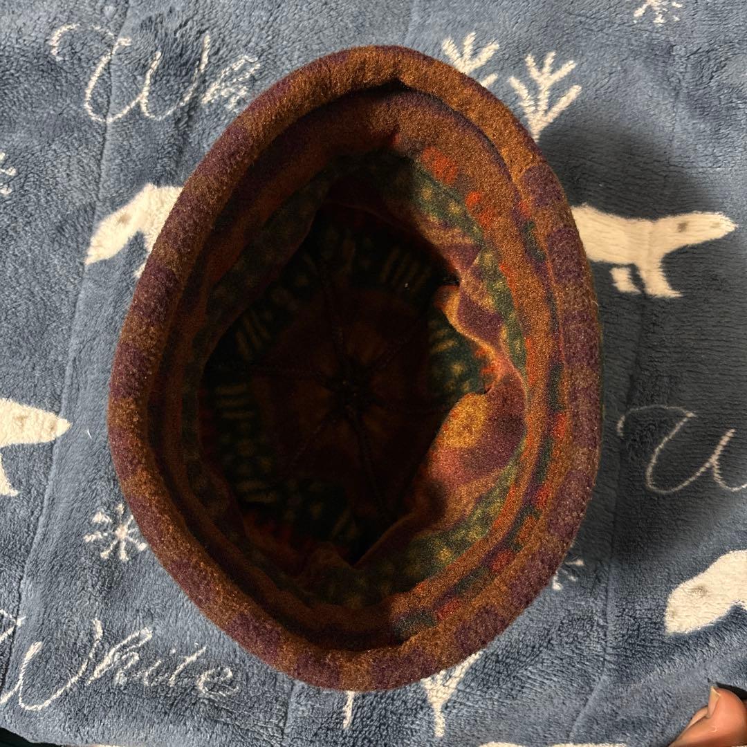 90s パタゴニア シンチラフリースニット帽