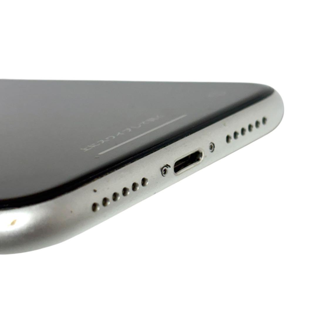 iPhone XR 64GB ホワイト 白 SIMフリー バッテリー100%