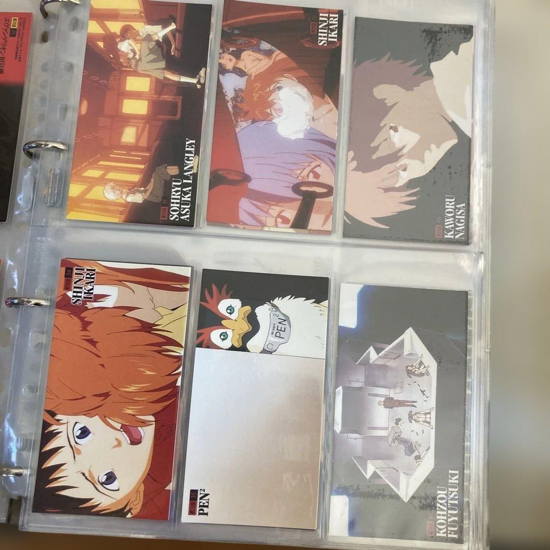 エヴァ カードダスマスターズ ワイド オフィシャル カード バインダー　他