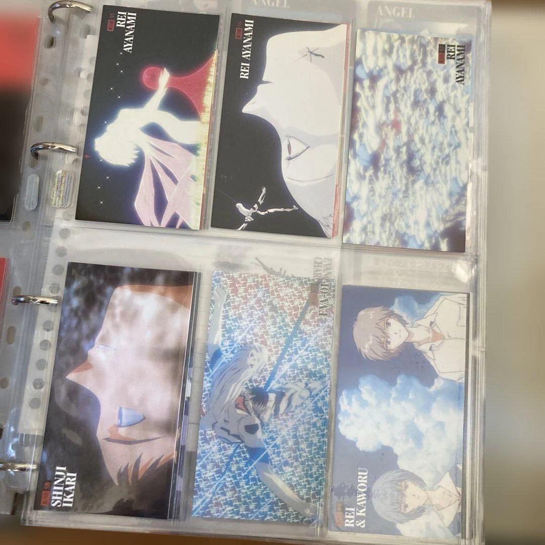 エヴァ カードダスマスターズ ワイド オフィシャル カード バインダー　他