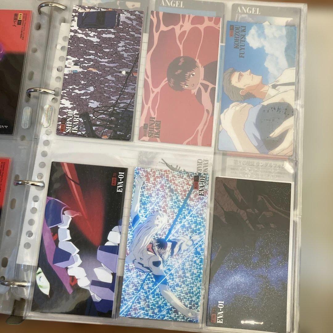 エヴァ カードダスマスターズ ワイド オフィシャル カード バインダー　他