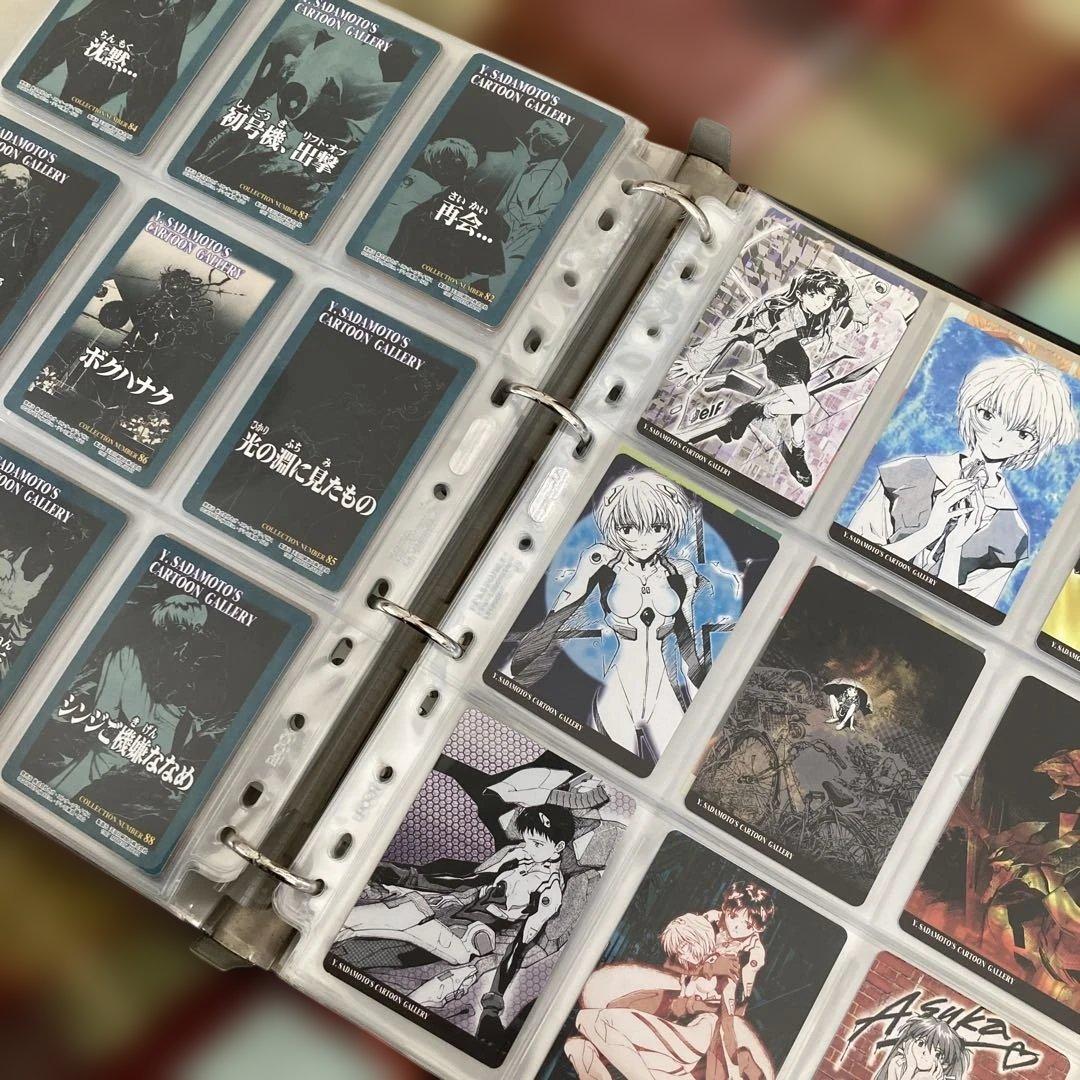 エヴァ カードダスマスターズ ワイド オフィシャル カード バインダー　他