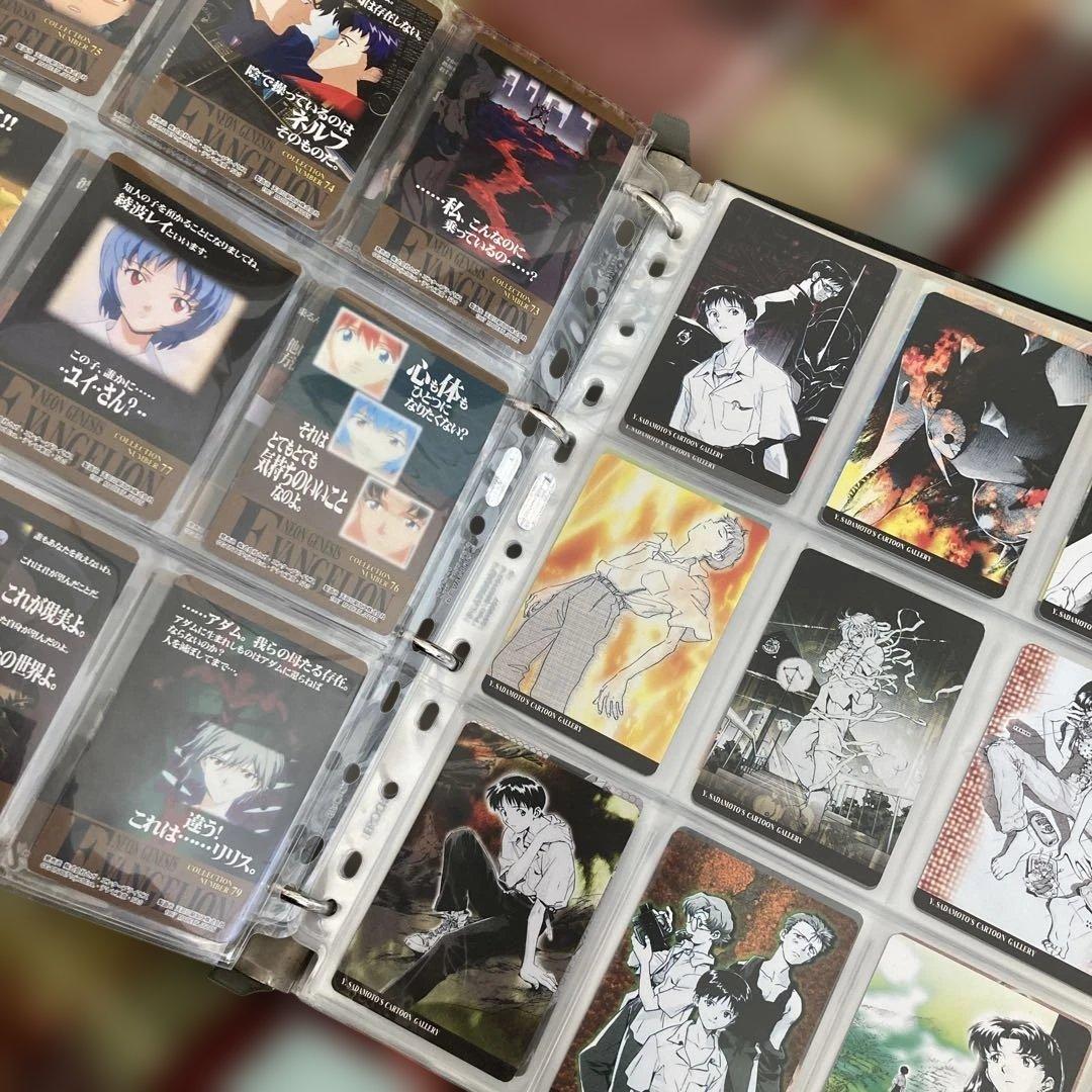 エヴァ カードダスマスターズ ワイド オフィシャル カード バインダー　他