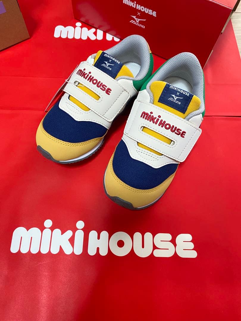 ミキハウス　ミズノコラボ キッズシューズ