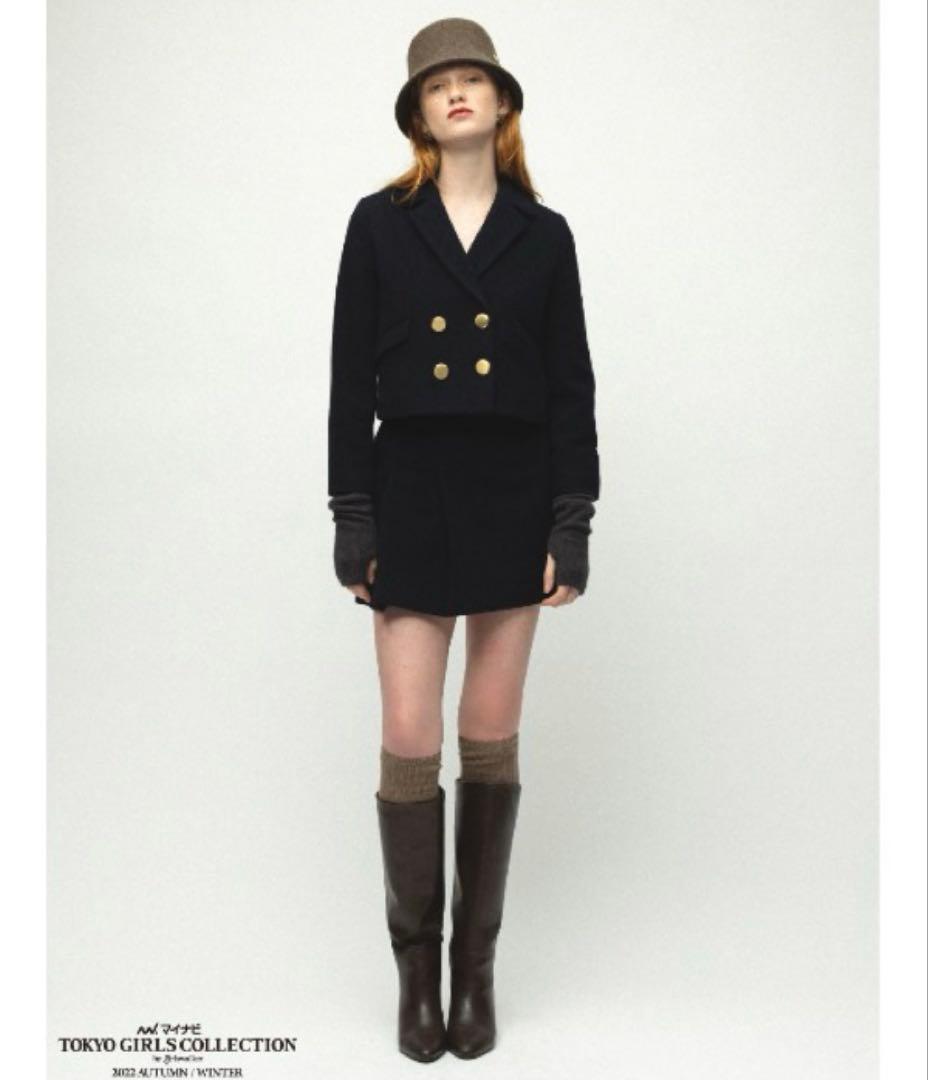 SNIDEL スナイデル　ダブルタックミニスカート