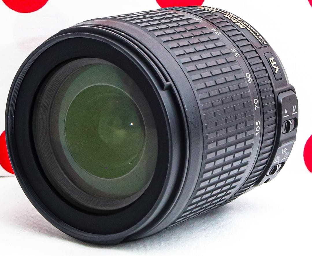 ニコン Nikon AF-S DX 18-105mm❤手振れ補正付❤中望遠レンズ
