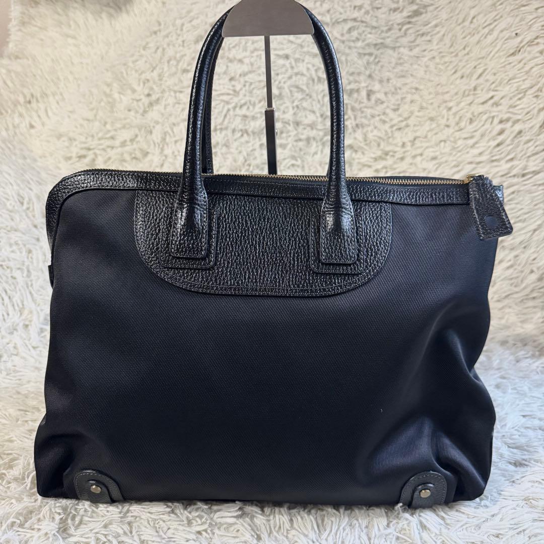 【美品】トフアンドロードストーン　ビームス　別注　キー　ハンドバッグ