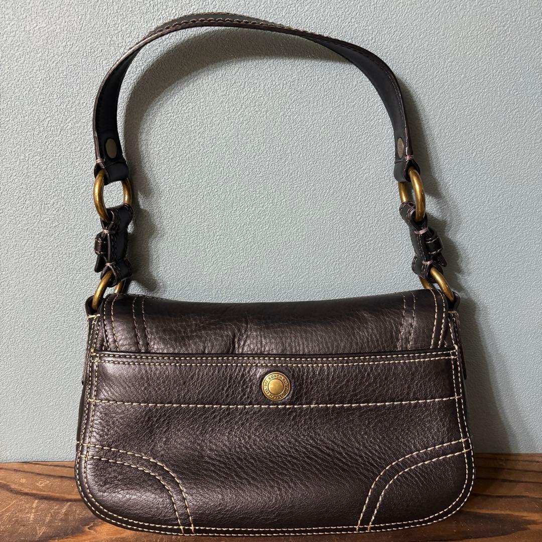 Y2K Coach コーチ チェルシー ターンロック ショルダーバッグ ブラック