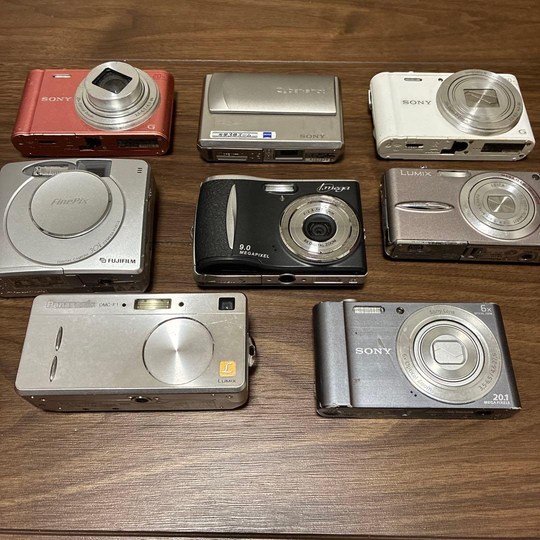 【ジャンク品】デジタルカメラ8台セット