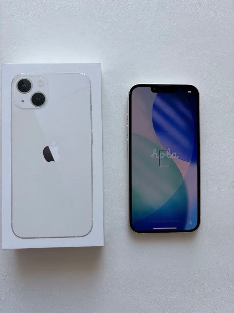 スマートフォン本体 iPhone13 128GB Starlightt