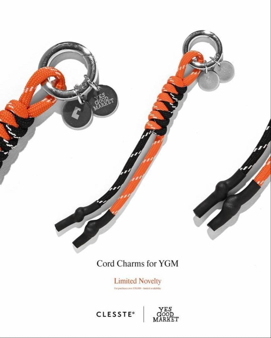 小物 CLESSTE CORD CHARMS FOR YGM