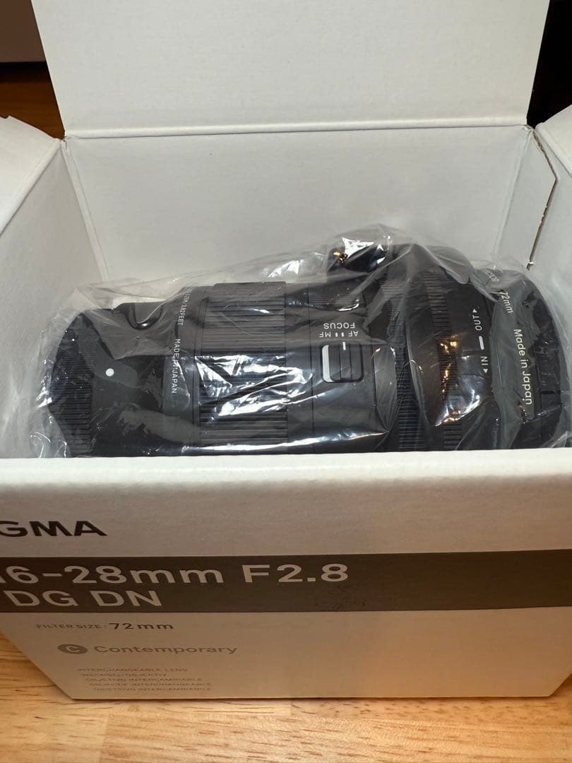 SIGMA 16-28mm F2.8 DG DN sony Eマウント