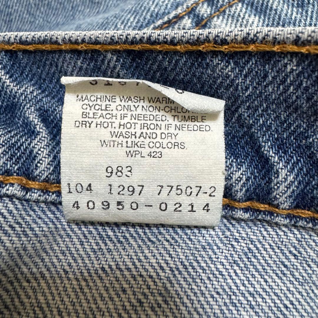 美品　levi's 550 W34 L28 40950-0214 リーバイス