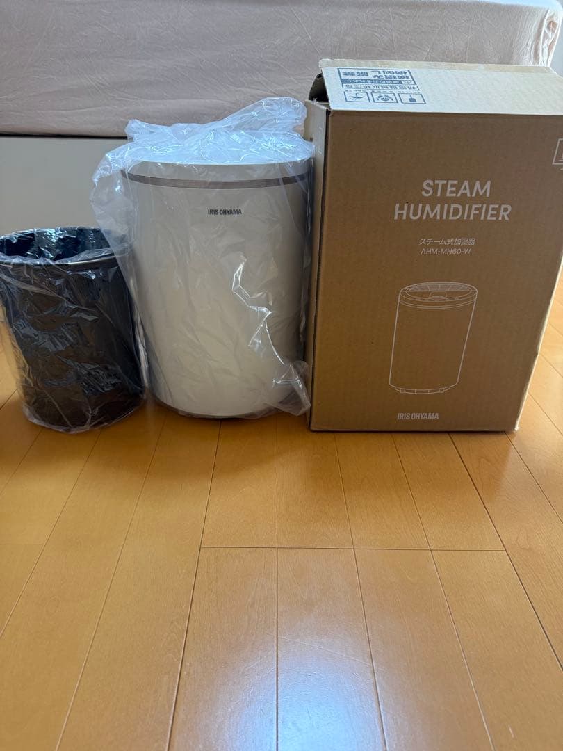 アイリスオーヤマ スチーム式加湿器 KHM-MH60-C 2024年製