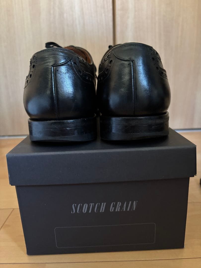 SCOTCH GRAIN パンチドキャップトゥ 03602