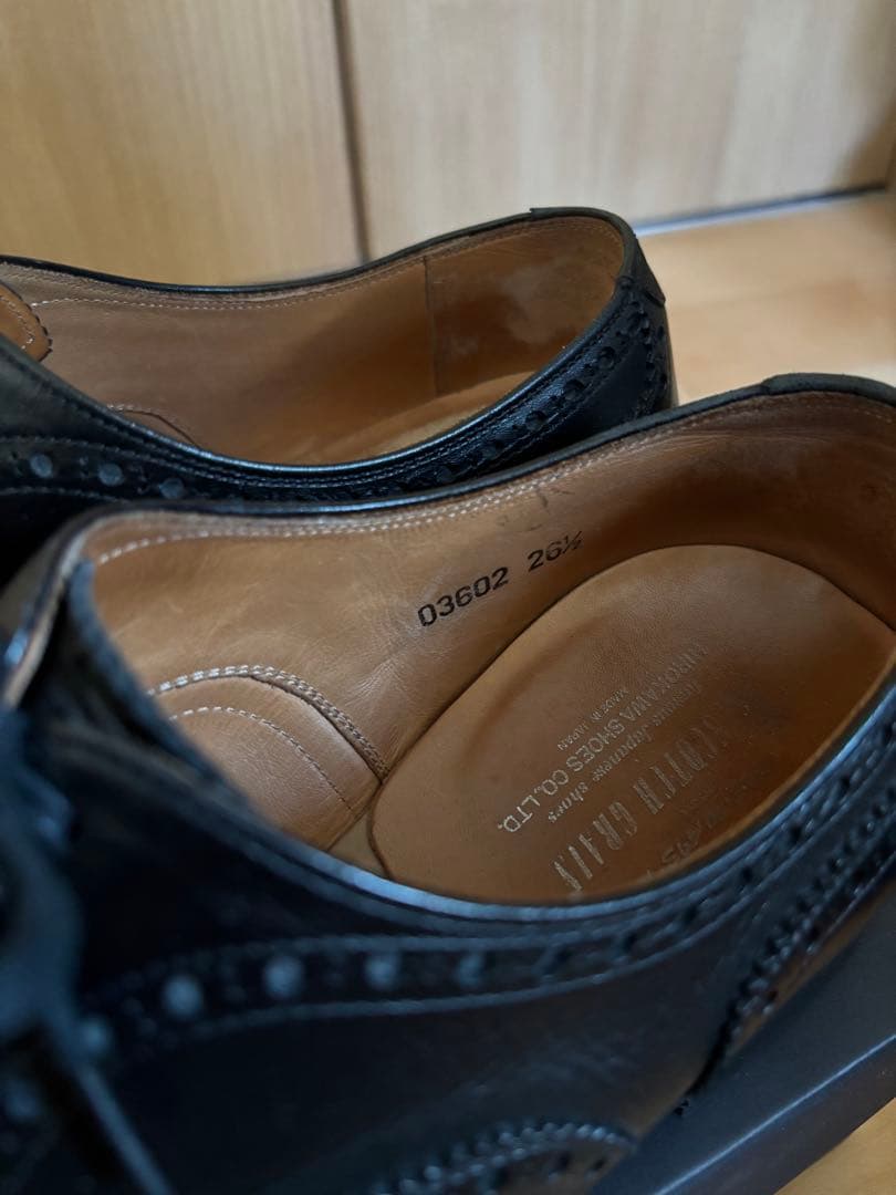 SCOTCH GRAIN パンチドキャップトゥ 03602