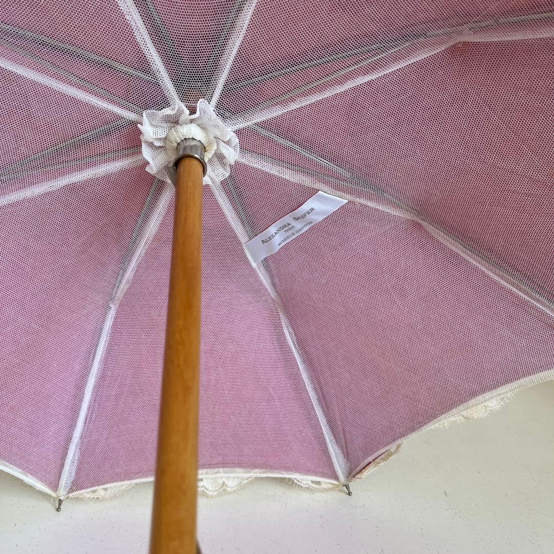 パリ アレクサンドルソジュフェール　 レース 日傘