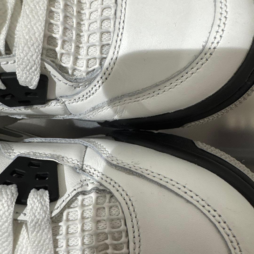 Air Jordan4 gs White/Cement（2025）