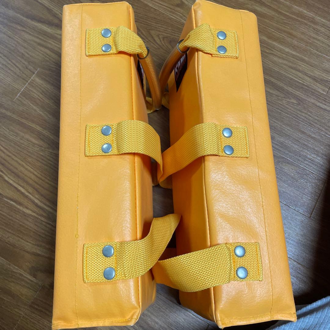 KING　ISAMI オレンジ ミット 標準サイズ　キッズ　2個セット