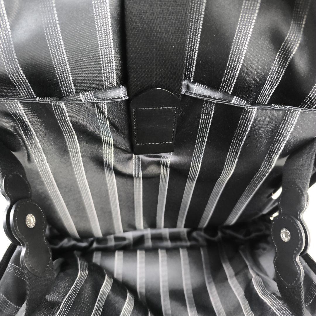 極美品✨ オロビアンコ センプレライト バックパック ナイロン 2層 B4可 黒