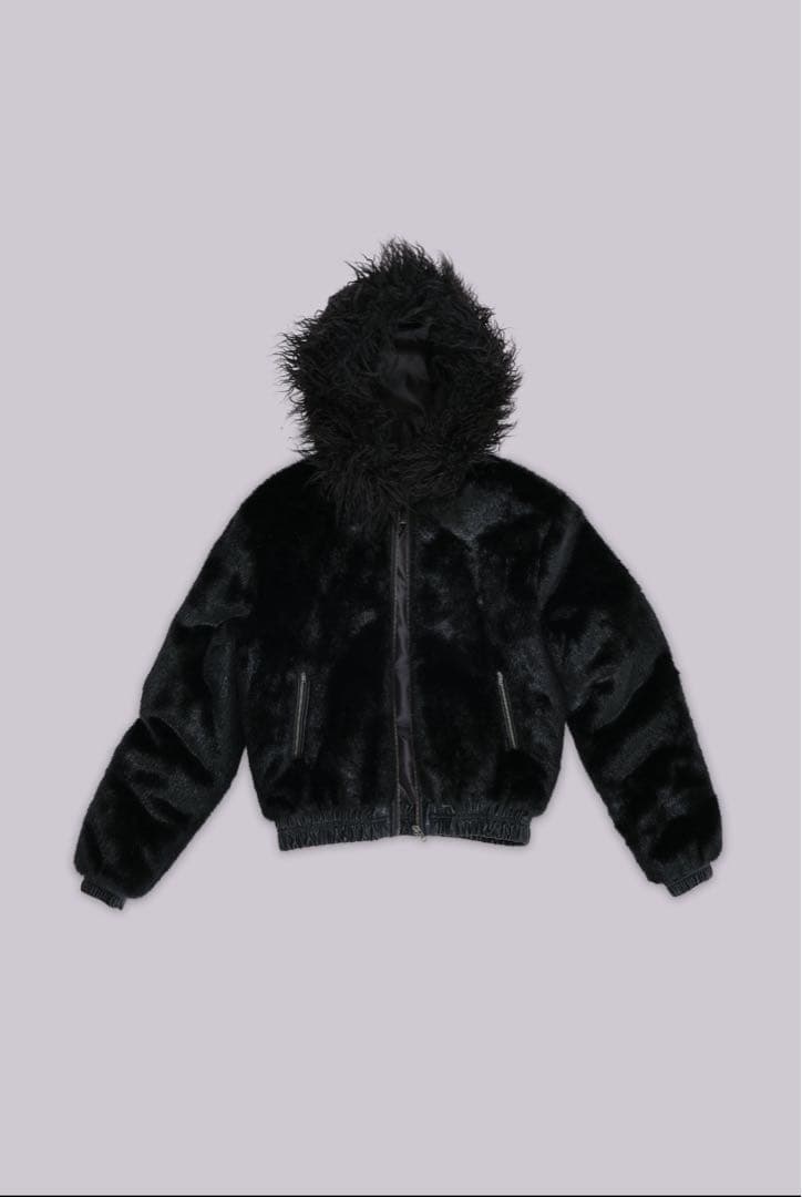 Jaded London ブラックファージャケット Mサイズ