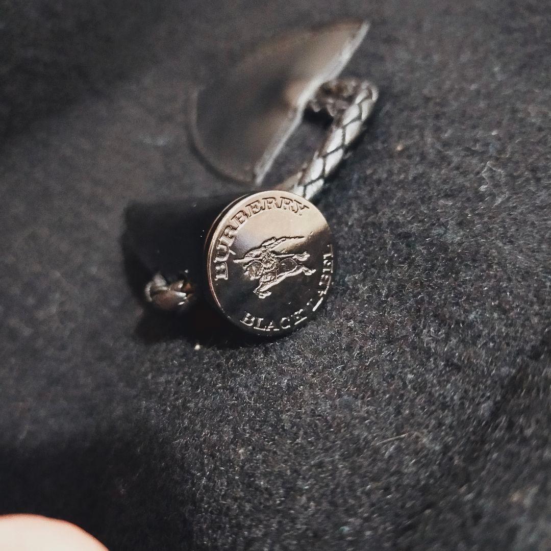 極美品　バーバリー ブラックレーベル ダッフルコート　山下智久　キルティング　黒