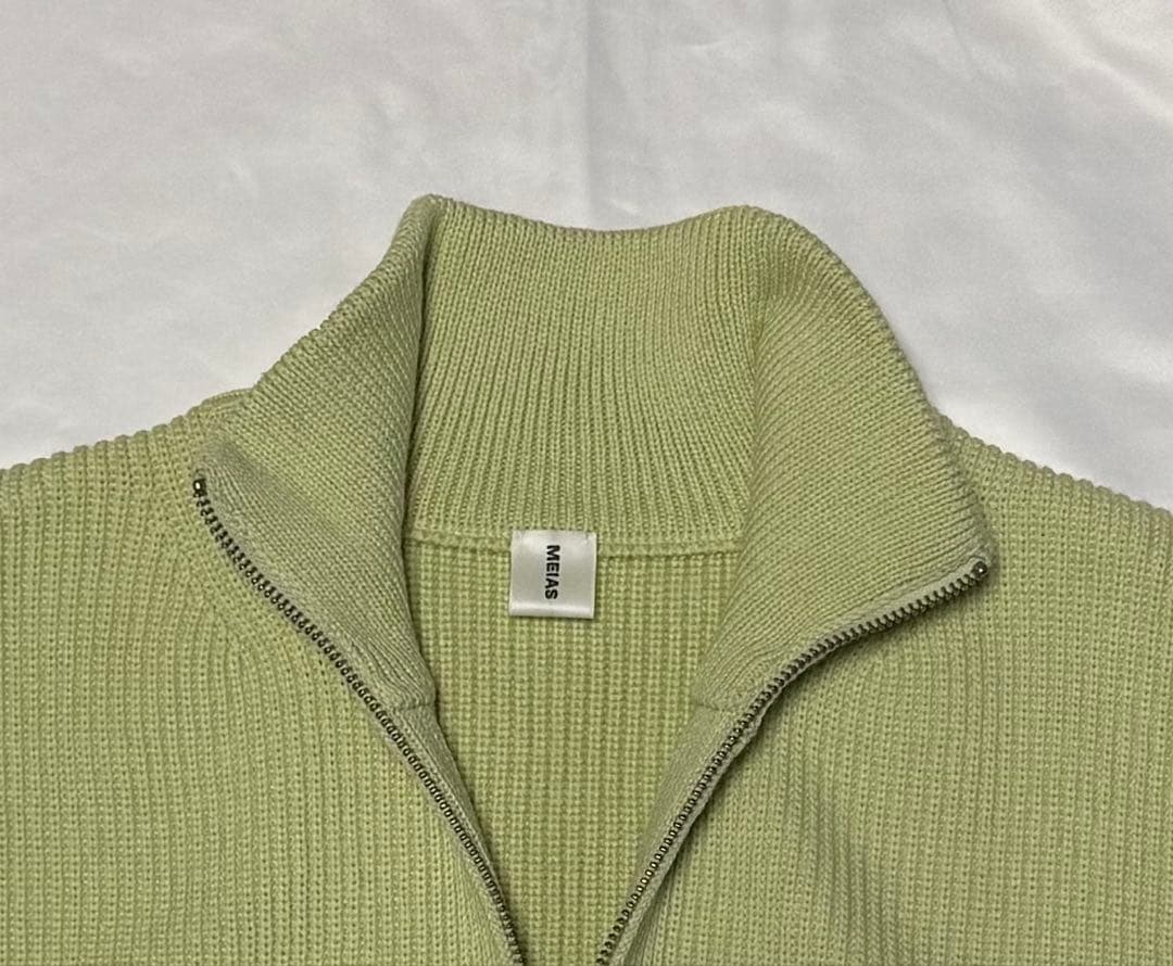 (美品)MEIAS メイアス ドライバーズニット L