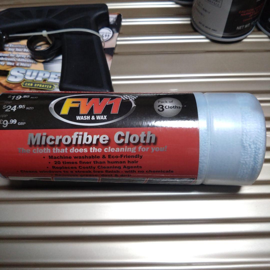 FW1 Cleaning Wax 水なし洗車ワックススプレー 517mL5本