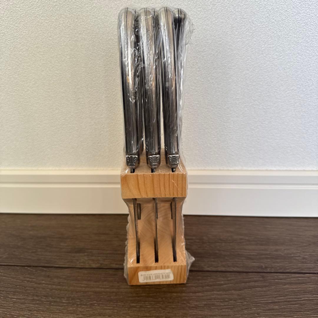 フランス ラギオール LAGUIOLE 6本セット ステーキナイフ