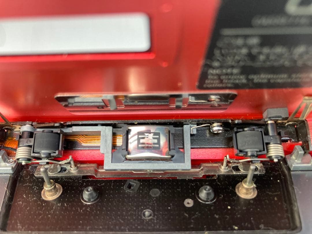 SONY/ソニー　カセットウォークマン　WM-EX70　レッド