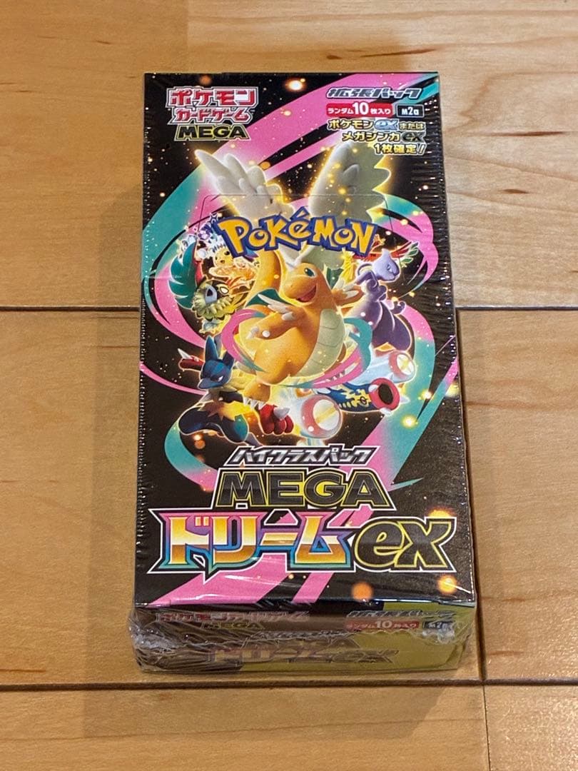 ポケモンカードゲーム MEGAドリームEX 新品未開封【シュリンク付き】