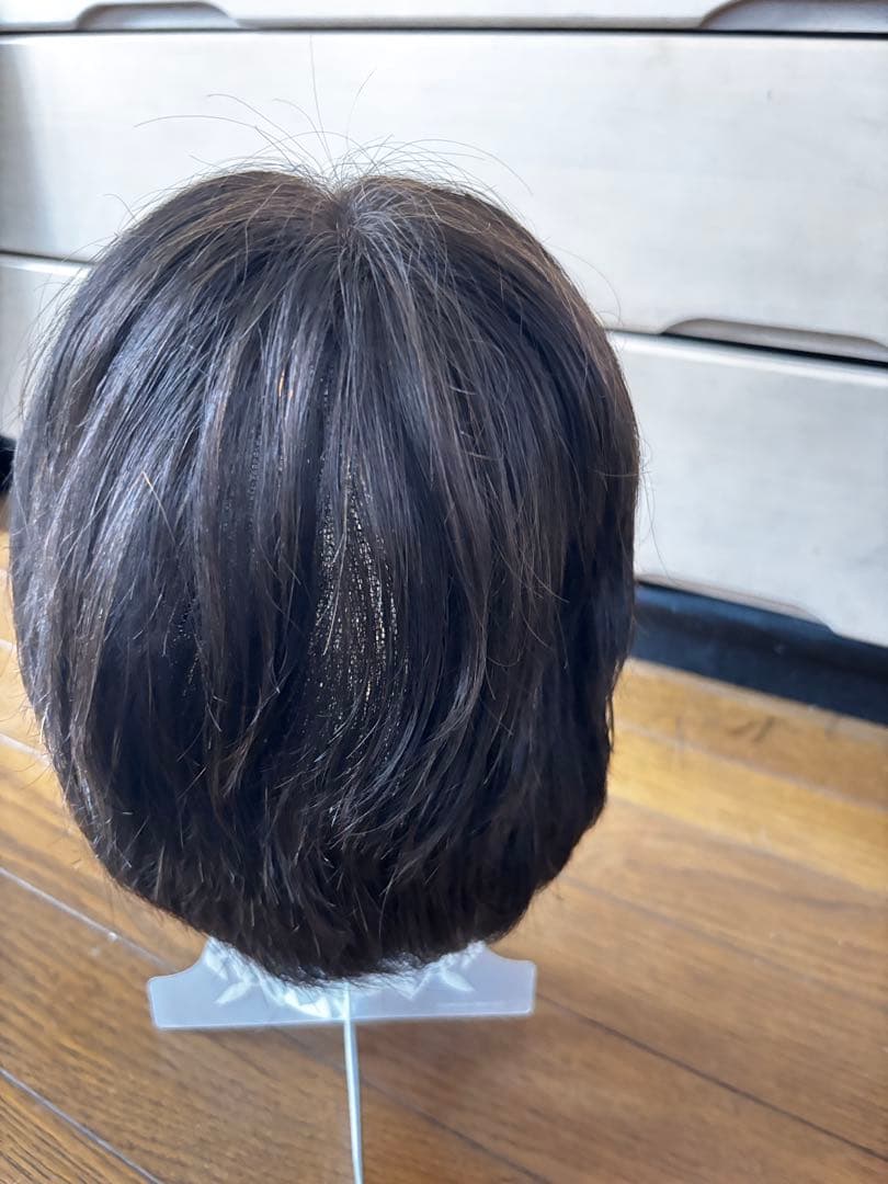 フォンテーヌ ショートウィッグ ダークブラウン 前髪あり