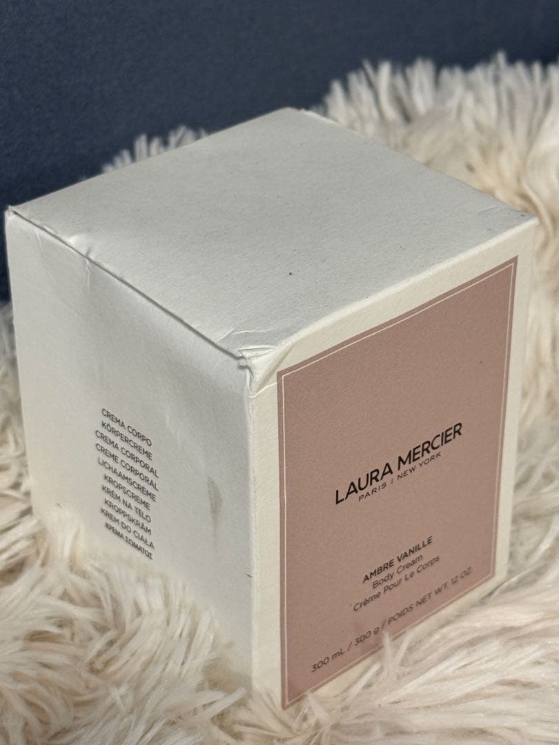 新品　ローラメルシエ ホイップトボディクリーム アンバーバニラ 300g