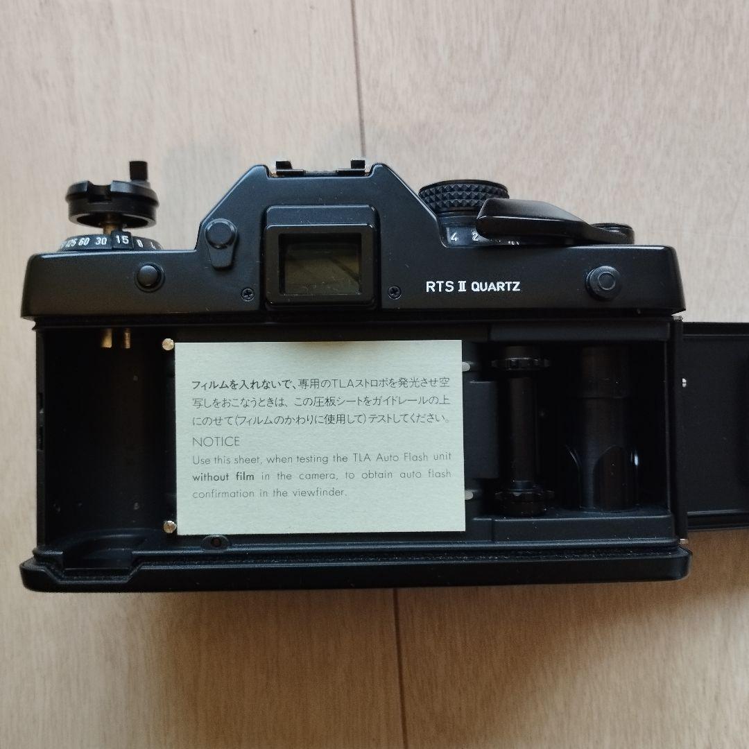 コンタックス　CONTAX RTS Ⅱ　元箱、説明書、ストラップ、アイカップ付き