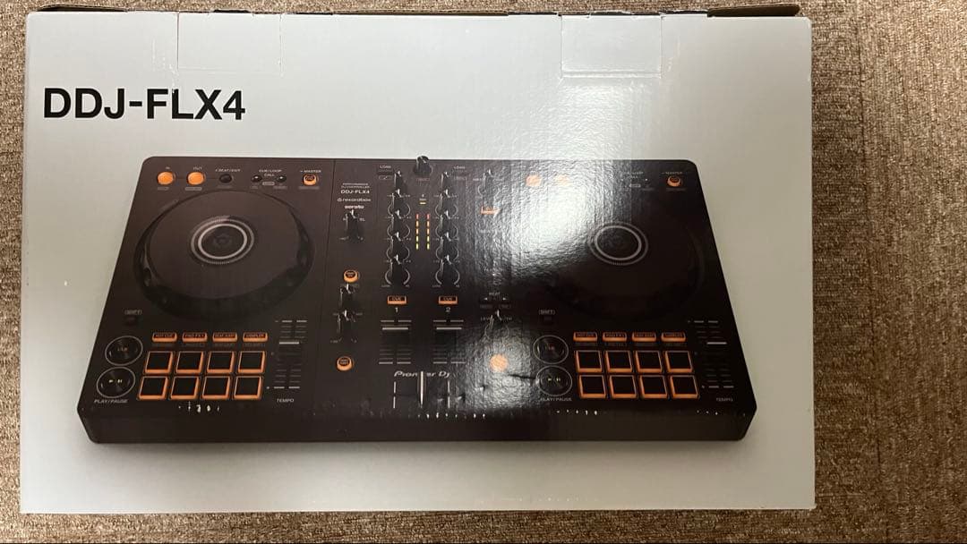 Pioneer DJ コントローラー 黒 ddj-flx4
