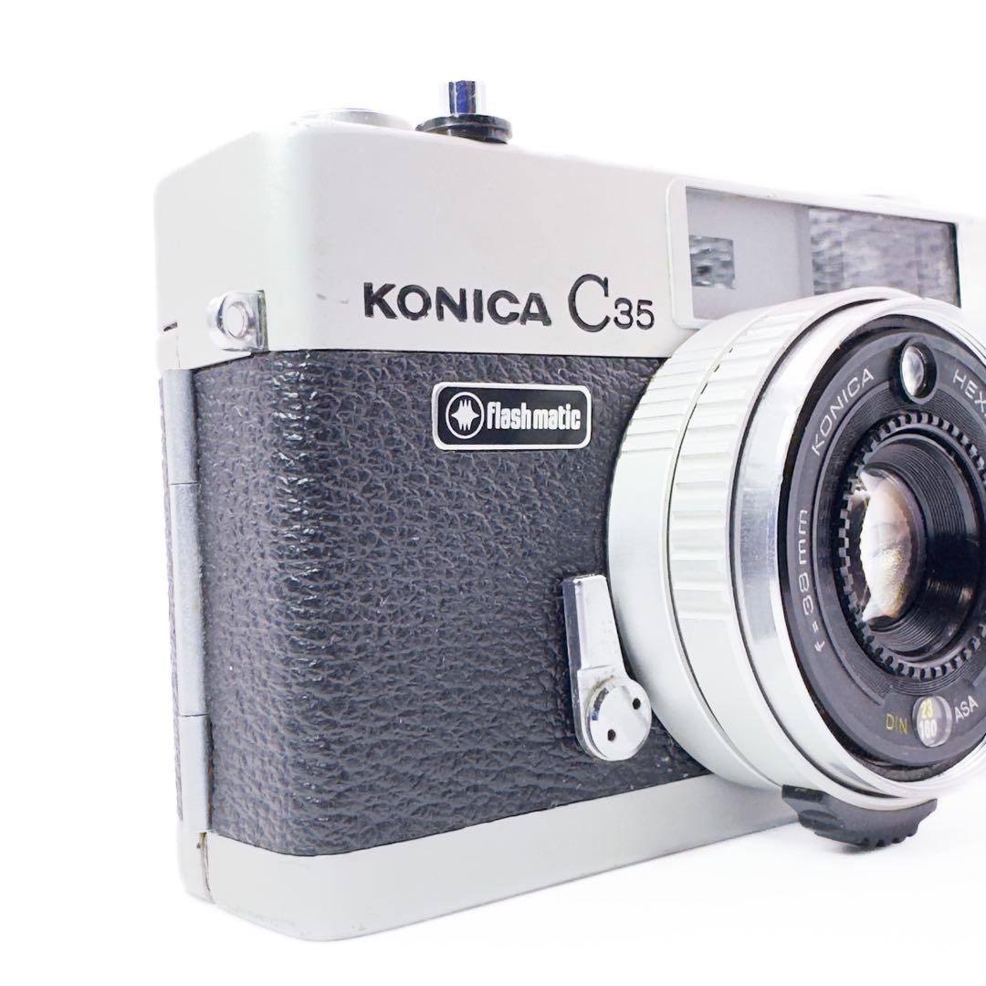 Aランク 整備済み Konica C35 Flash matic 3ヶ月保証付き