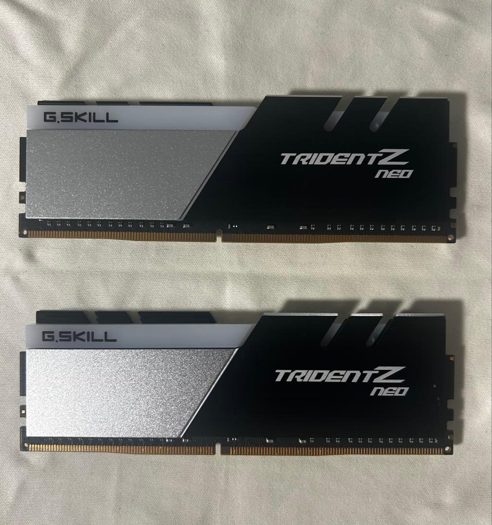 G.SKILL TRIDENT 64GB(32GB×2)DDR4-3800