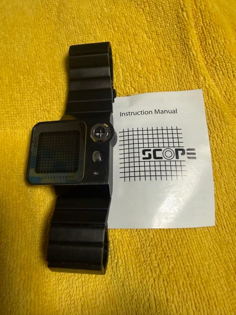 SEAHOPE SCOPE デジタル腕時計 取扱説明書付き ジャンク