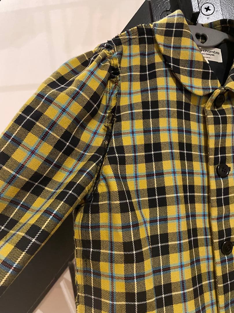 コムデギャルソン AD2002 チェックジャケット　9部丈