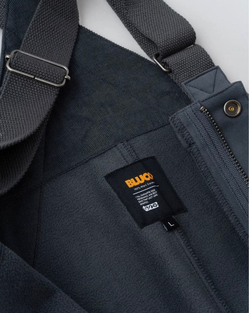 BLUCO/ブルコ　WINTER OVERALL ブラック　XL