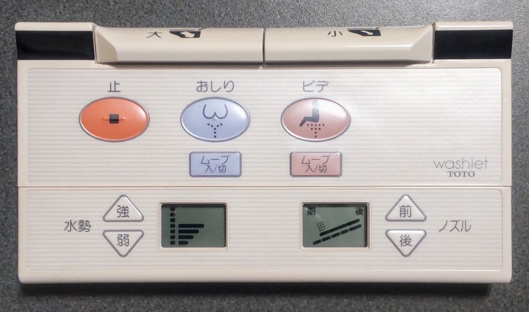TOTOウォシュレットリモコン 　　 /z②-2