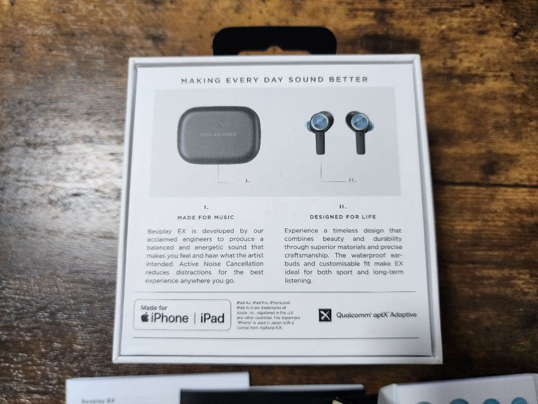 Bang & Olufsen BEOPLAY EX ワイヤレスイヤホン