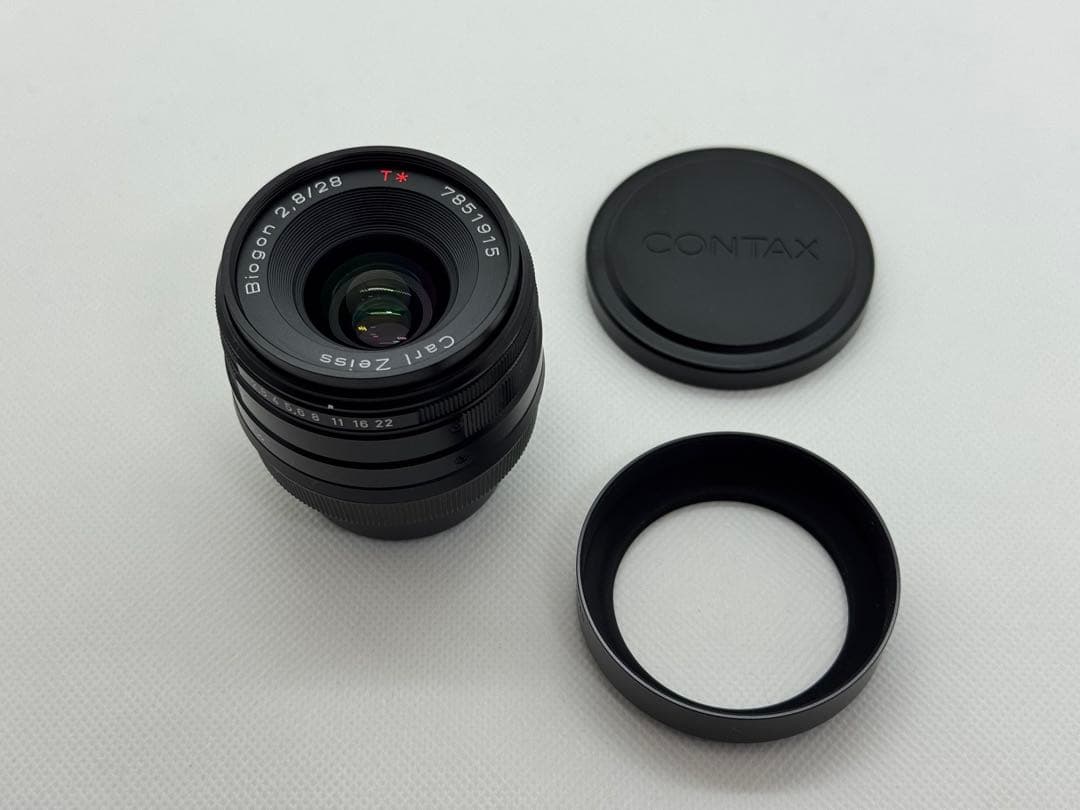 【希少】CONTAX Biogon T* 28mm F2.8 G