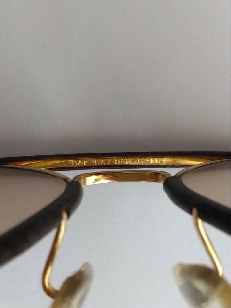 希少　ボシュロム製　サングラス　レザー 偏光